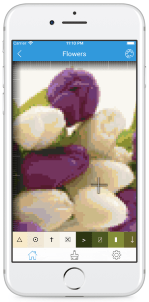 Cross-stitch pattern viewer